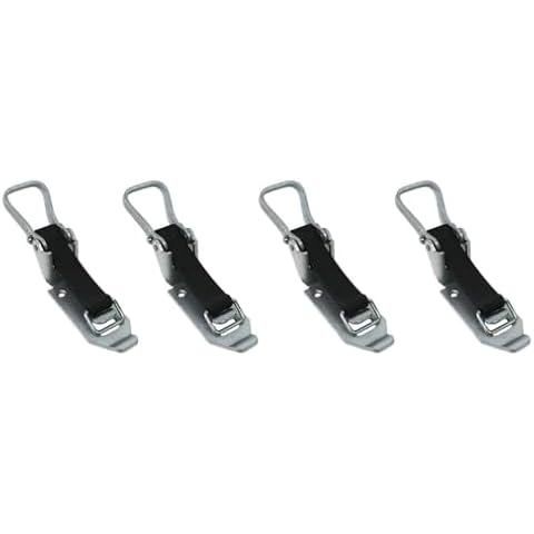 LOADCARE Verschlusslager Schaufelhalter Spatenhalter Axthalter Besenhalter Spannverschluss Geräterhalterung Garten 4 Stück 60 mm Cover