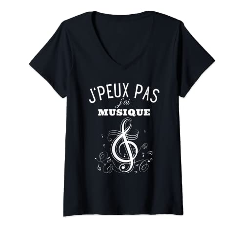 Femme Musique-Chant-Instrument-Cadeau musicien solfège Humour- T-Shirt Cover