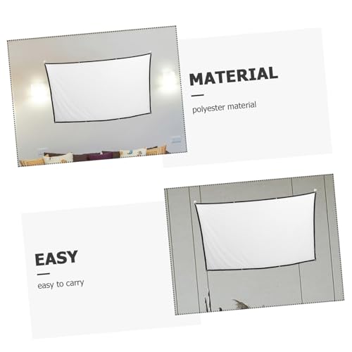 Pantalla de proyección plegable y ligera para un transporte cómodo 6