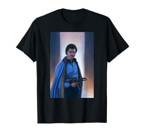 T-shirt Star Wars Lando graphique rétro vêtement coton pour homme