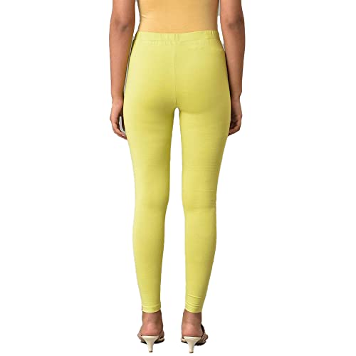 Image of W for Woman Women's Regular Fit High Rise Coral Cotton Jersey Tights