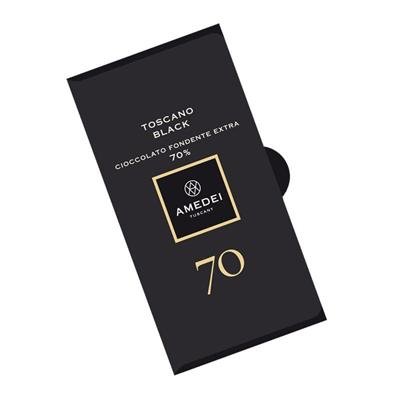 Amedei Toscano Black 70% Chocolate Bar - 3 Pack