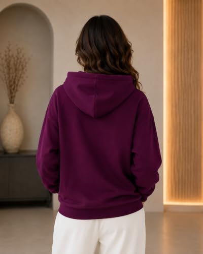 Image of Women's Luxury Rhinestone Geometric Circle Pullover Hoodies for Women
