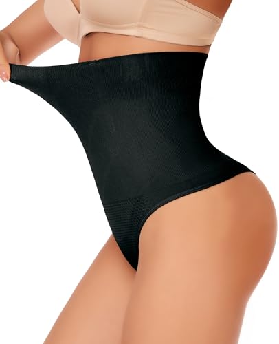 SLIMBELLE Tanga Faja Braga Reductora para Mujer Vientre Plano Braguitas Modeladora Cintura Alta