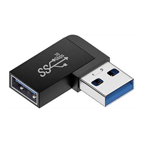 Adaptador USB 3.0 chenyang tipo A macho/hembra ángulo recto Cover