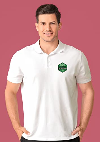 Denali National Park Men's Polo T Shirt Embroidered NPS Shirt2