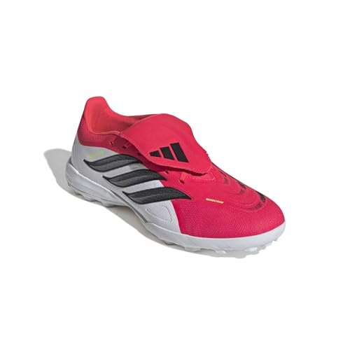 adidas Unisex Predator League Fold-Over Tongue Turf Football Shoes, Lucid red/core Black/FTWR White, 40 EU – Ansicht 4