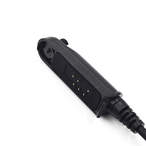 Cuffia PTT U94 Militare A 2 Pin Per Radio Kenwood E Baofeng, Adattatore Push-to-talk Z-tattico