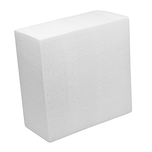 PHENOFICE Bloques De Espuma Cuadrados Bloques Para Manualidades De Poliestireno Extruido