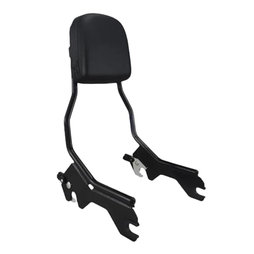 Sissy bar Harley Softail en acier robuste et coussin passager confort premium - 3