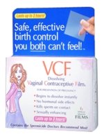 VCF Vaginal Contraceptive Film - 6 Ea