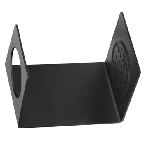 SHINEOFI Soporte de Filtro de Café Duradero de Metal Accesorio Esencial para Preparar Café Ligero y Portátil Diseño Moderno Color Negro