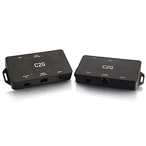 C2G USB Extender, for Logitech Video Conference System, Black, 65 Feet (19.81 Meters), Cables to Go 34027