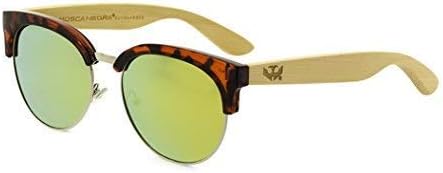 Wood Glasses Fly Black Model Mix Metal Omega Leopard Polarized โ Wood Sunglasses