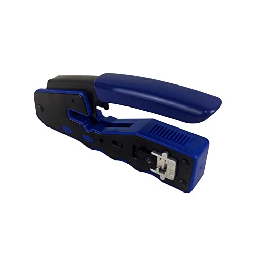 Alicate de Crimpar RJ45 de Passagem para Conector EZ Crimp 8P8C Blindado