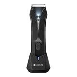 Body Hair Trimmer for Men, Pubic Hair Trimmer with Led Light, Waterproof Ball Trimmer for Men Body G