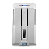 De’Longhi Tasciugo AriaDry - Déshumidificateur Portable pour la Maison, Élimination Humidité 30L/24h, Séchage, Anti-Moisissure, Pompe drainage 5m, Silencieux, Ecran LCD, Minuteur, Blanc (DD230P)