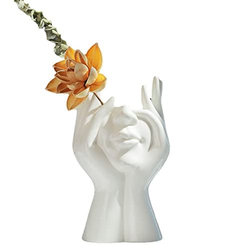 Vase à corps humain en céramique pour rompre la monotonie de votre intérieur - 2