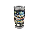 Van Life Vintage Van Dwellers Retro Vanlife Nomads Stainless Steel Insulated Tumbler