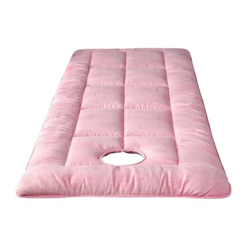 jojomis SPA Massage Table Pad 60x185 cm, Polyester Beauty Salon Mattress with Face Hole