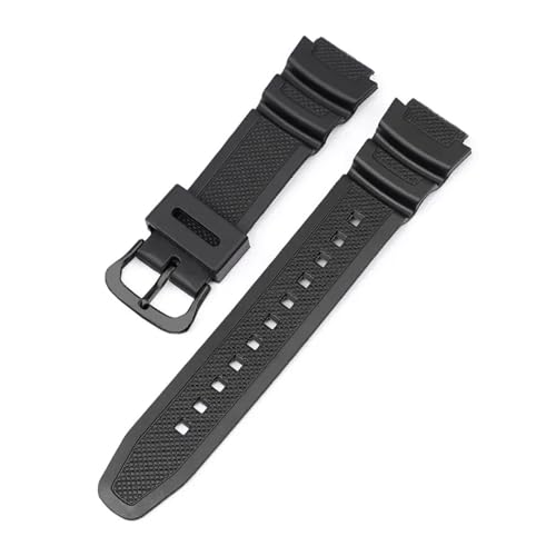 [SLFJEYTX] AQ-S810W F-108 W-735H W-216H SGW-300 AE-1000W AE-1200�p �u���b�N�E�H�b�`�o���h�u���X���b�g 18mm �X�g���b�v 1�{(C black buckle)