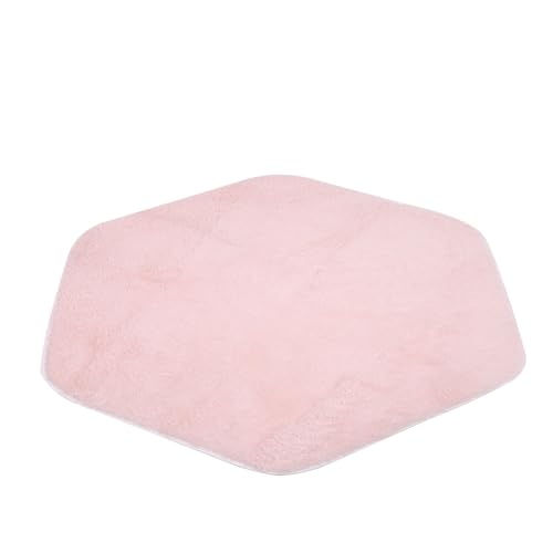 Coussin de sol hexagonal antidérapant rose pour tapis d'éveil