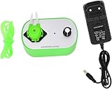 G628 1 Pompe doseuse de liquide péristaltique Pompe doseuse à vitesse réglable 100 240V(EU Plug418ml/min (G628 1 1))