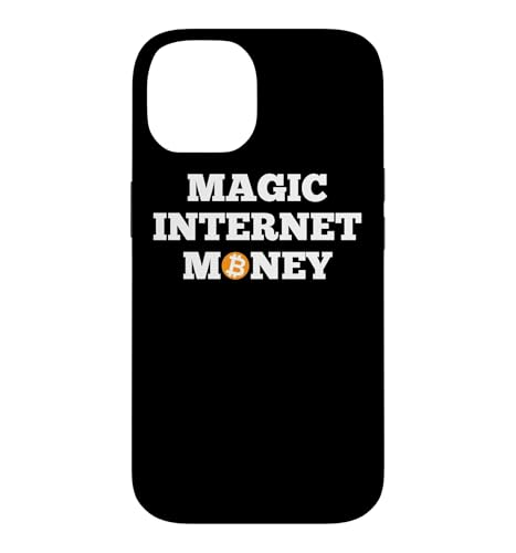 BTC Bitcoin Magic Internet Money Crypto Cryptocurrency Case for iPhone 14