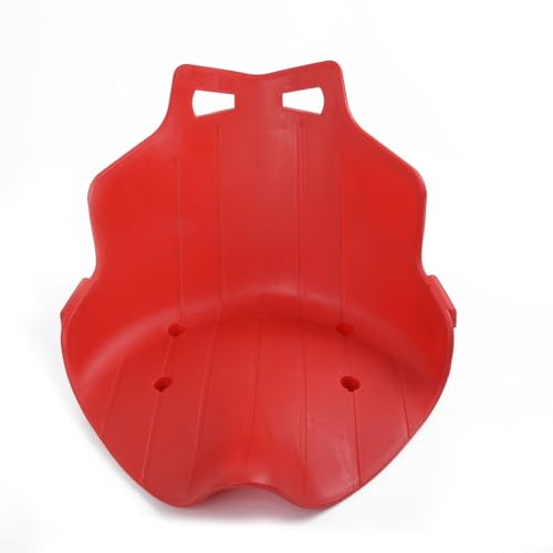 Plastic Seat For Hoverboard For Kart, Hoverboard Accessories Comfortable Seat Replacement (Red)