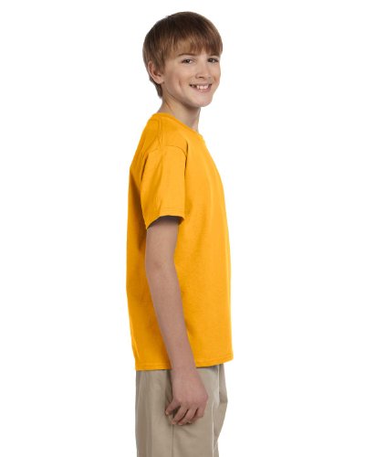 Fruit of the Loom Youth 5 oz. HD Cotton™ T-Shirt L GOLD4