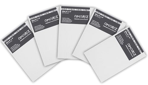 Image of DOMS AMARIZ Canvas Board 6 inchX4 inch(Pack of 1) (A 200200102)