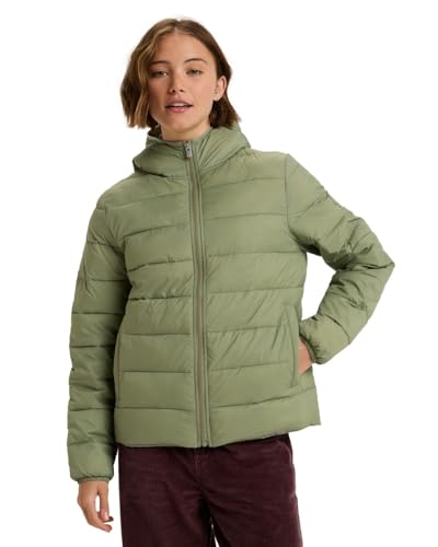 Roxy Wind Bliss Hooded   Chaqueta para Mujer, Color Verde