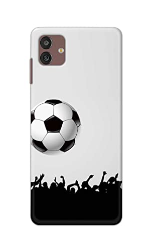 Image of Printed Hard Back Cover Case for Samsung Galaxy M13 5G Back Cover (Football Icon) -702