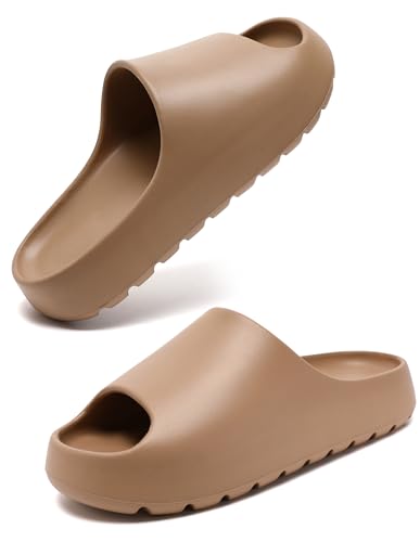 Image of Cloud Slides for Women Men, Unisex Recovery House Slides Indoor Outdoor, Waterproof Shower Shoes for Bathroom, Womens Mens Walking Sandals Comfortable