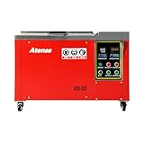 Atense 12Gal/45L Ultrasonic Cleaner Large Capacity 208-230V 1Ph with Digital Heater Timer, S12, Professional Industrial Ultrasonic Washing for Heavy-Duty Parts Auto Parts Tools