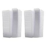 Paquete de 100 fundas cuadradas y redondas para cera derretida, moldes de plástico para jabones caseros y bombas de baño (100 cuadrados)