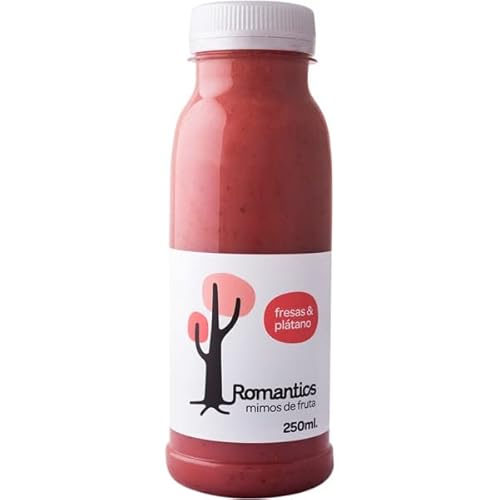 Romantics Mimos Smoothie à la fraise et à la banane Bouteille 250 ml