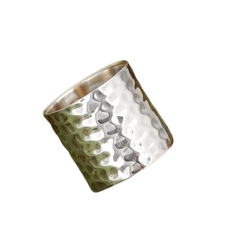 Hammered Band Ring-925 Silver Ring-Sterling Silver Ring-Band Unisex Ring-Statement Ring-Wide Handmade Ring-Sterling Jewelry-Thumb Rings-Adjustable Ring-Thick Wide Band Ring-Boho Hippie Ring-Gifts