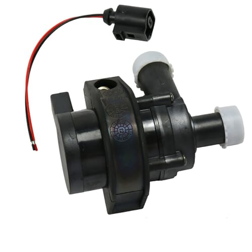Bohaner Wasserpumpe Zusatzwasserpumpe Mit Stecker 1K0965561J Wasserumwälzpumpe Autokühlwasserpumpe Kühlwasserpumpe 1.8T 2.0T Für VW A.u/D.-i