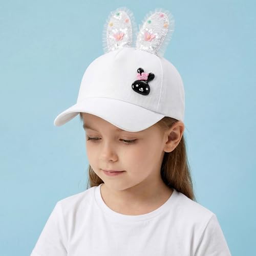 Image of VRITRAZ Kids Multicolor Baseball Cap for Boys & Girls | Adjustable Kids Cap, Casual & Outdoor Wear (4-12 Years)