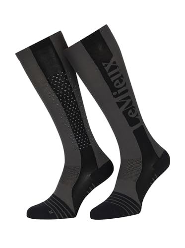 LeMieux Junior Silicone Performance Socks - Graphite