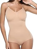 JOYSHAPER Tummy Control Shapewear Bodysuit Firm Body Briefer Seamless One-Piece Body Shaper Slimmer