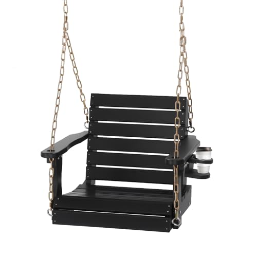 VINGLI Heavy Duty 880 LBS HDPE Porch Swing Outdoor with