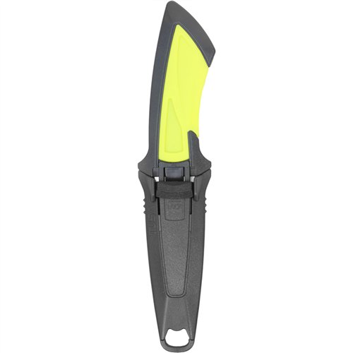 Tusa Fk-11 Mini Dive Knife, Blunt Tip, Flash Yellow #TOP4