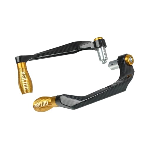 Motorrad Lenker Griffe Schutz Bremse Kupplung Hebel Griff Schutz Schutz Für Yamaha XSR700 XSR 700 XSR-700 2014 2015 2016 Griffstecker(Gold)