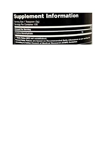 Creatine Powder Unflavored Creatine Monohydrate - 300G #TOP7