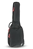 MANIPULATION CONFORTABLE : Avec une poignée douce rembourrée et des bretelles de sac à dos ajustables, le GEWA pure Gig Bag Serie 120 pour guitare peut être transporté facilement et confortablement.
