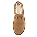 CUSHIONAIRE Women's Hilo Vegan Suede Cozy Mule +Memory Foam, Chestnut Vegan Suede 9