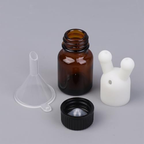 QIEIEI Double Hole Nasal Inhaler Set with Refillable Bottles Aromas Inhaler Set Suitable for Enhances Aromatherapys