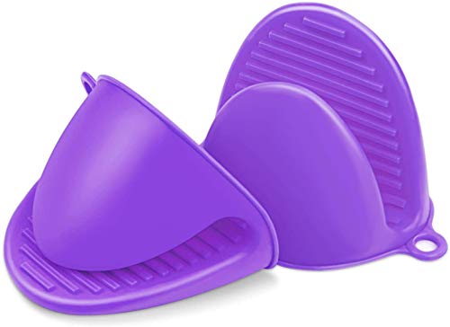 ROMINO® Silicone Heat Resistant Cooking Pinch Mitts, Silicone Mini Oven Mitts Gloves, Microwave Oven Hand Gloves, Baking Oven Gloves, Cooking Pinch Grips, Kitchen Heat Resistant Solution
